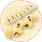 ベーコンチーズパンとベーコンエピ